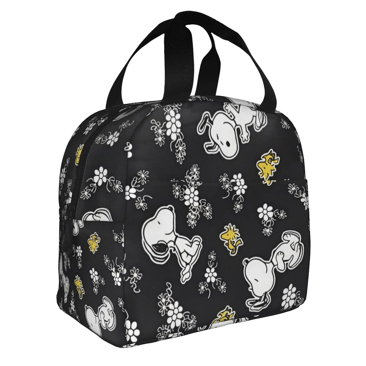 Snoopy Lunch Bag Portable Tote Large Capacity Lunch Bag - ChildAngle