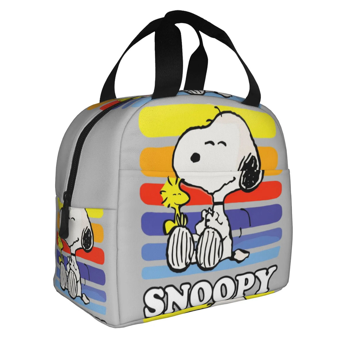 Snoopy Lunch Bag Portable Tote Large Capacity Lunch Bag - ChildAngle