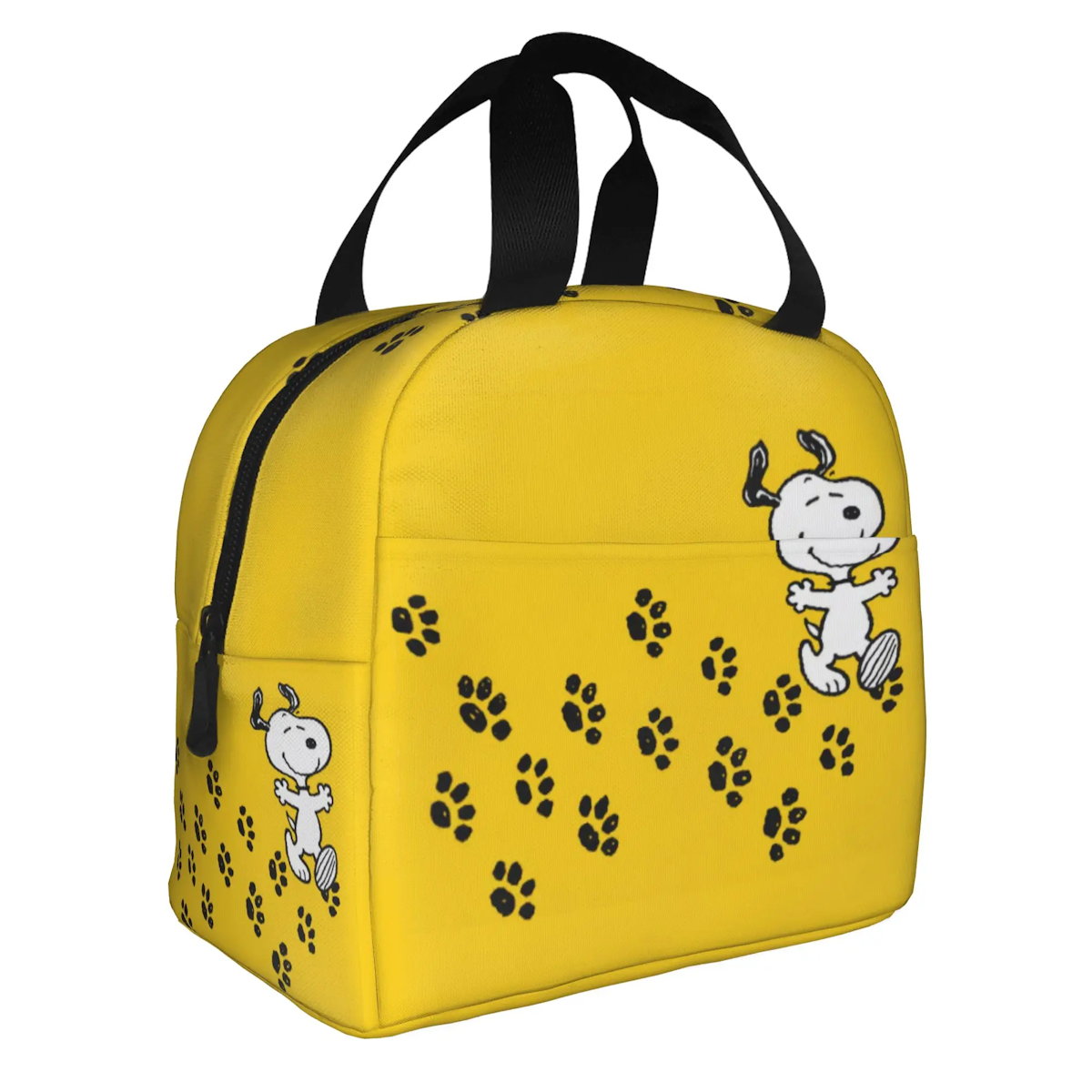 Snoopy Lunch Bag Picnic Portable Lunch Bag Tote for School - ChildAngle