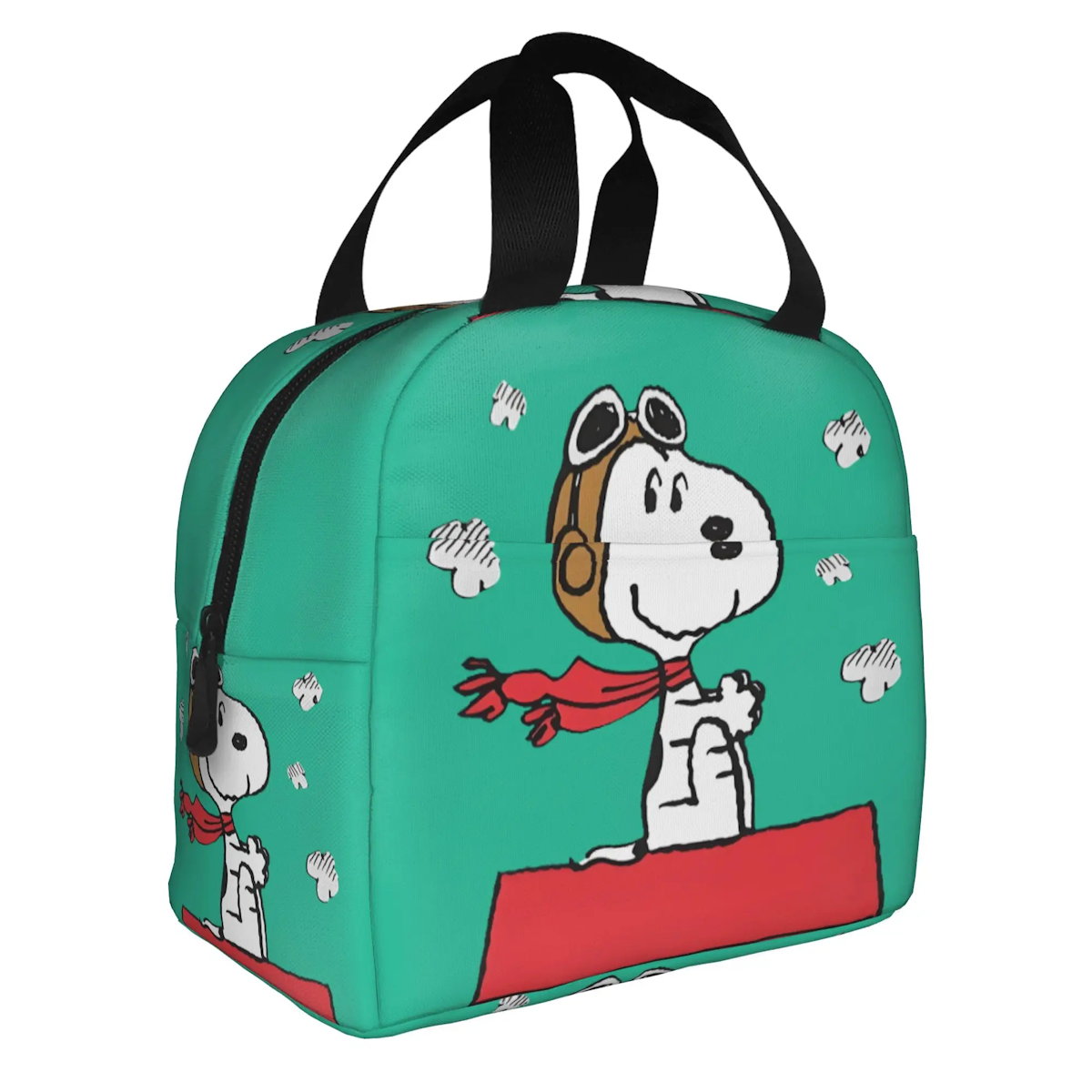 Snoopy Lunch Bag Picnic Portable Lunch Bag Tote for School - ChildAngle