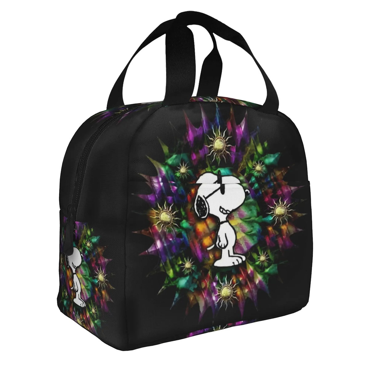 Snoopy Lunch Bag Picnic Portable Lunch Bag Tote for School - ChildAngle