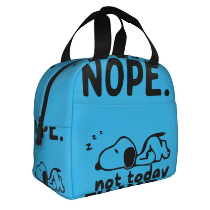 Snoopy Lunch Bag Picnic Portable Lunch Bag Tote for School - ChildAngle