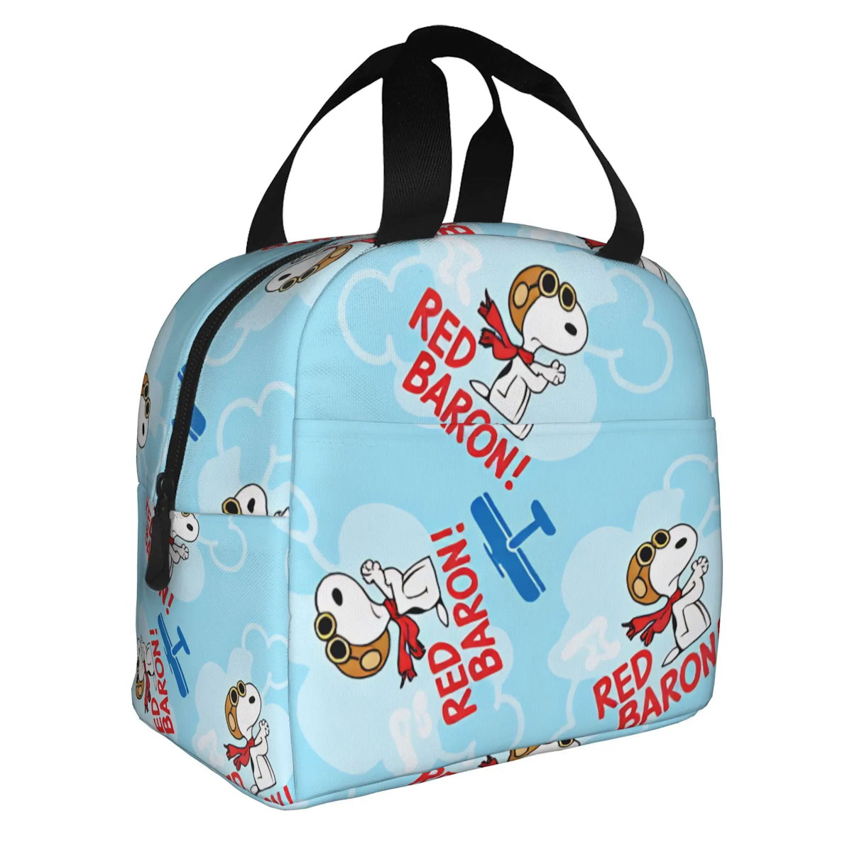 Snoopy Lunch Bag Picnic Portable Lunch Bag Tote for School - ChildAngle