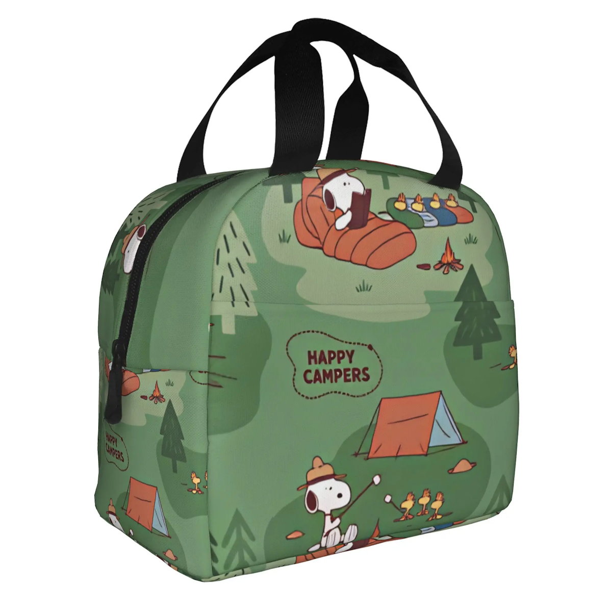 Snoopy Lunch Bag Picnic Portable Lunch Bag Tote for School - ChildAngle
