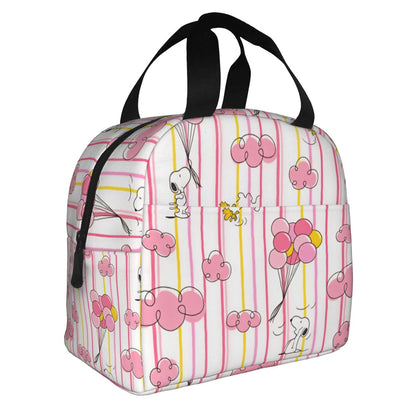 Snoopy Lunch Bag Picnic Portable Lunch Bag Tote for School - ChildAngle