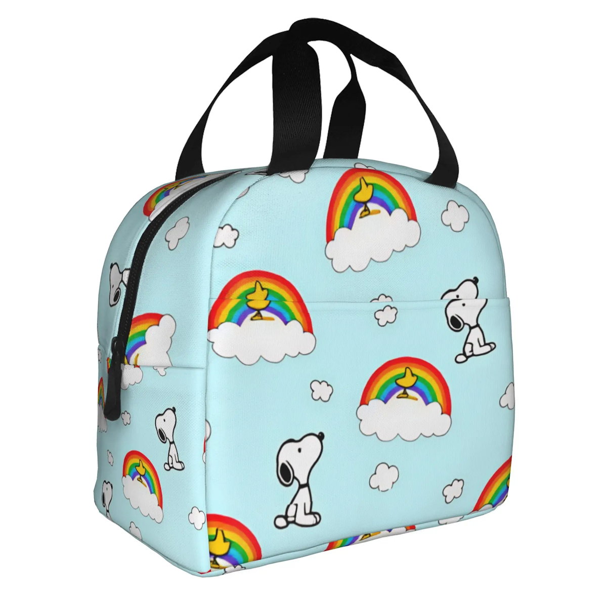 Snoopy Lunch Bag Picnic Portable Lunch Bag Tote for School - ChildAngle