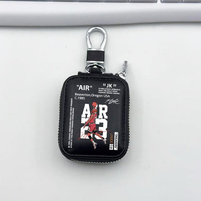 Sports Sneaker Basketball Shoes Zipper Storage Case - ChildAngle