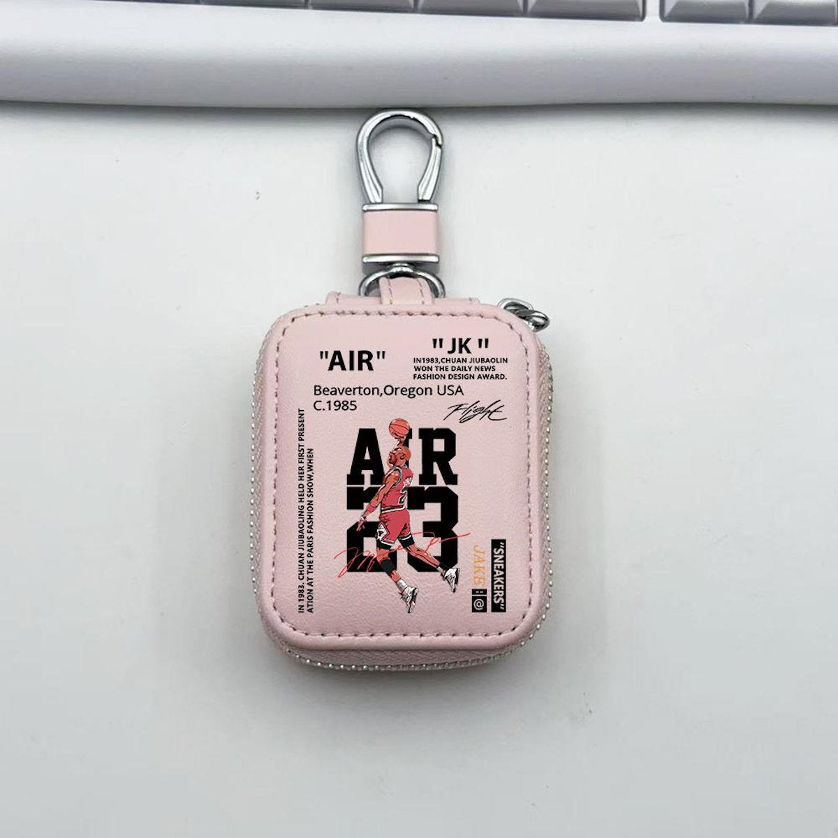 Sports Sneaker Basketball Shoes Zipper Storage Case - ChildAngle