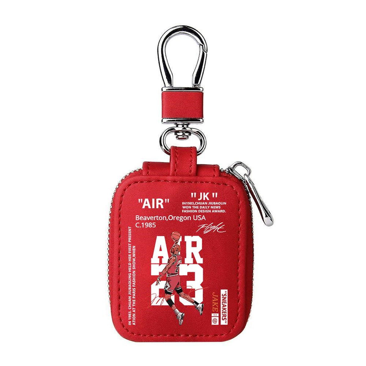 Trendige Basketballschuhe Sneaker AirPods Hülle Schutztasche mit Reißverschluss für alle Geräte