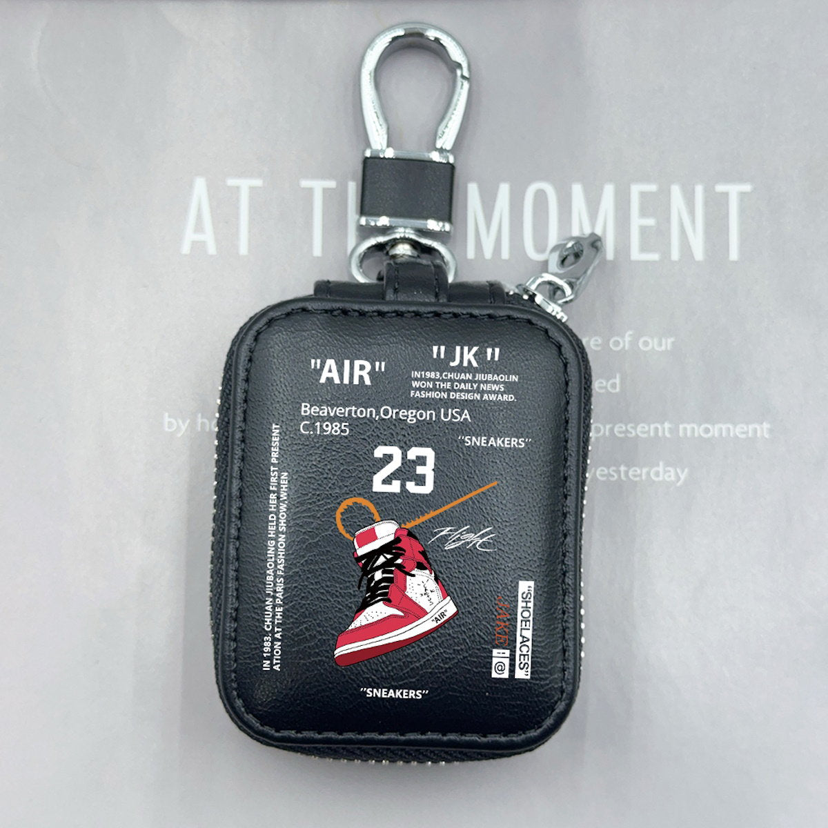 Sports Sneaker Basketball Shoes Zipper Storage Case - ChildAngle