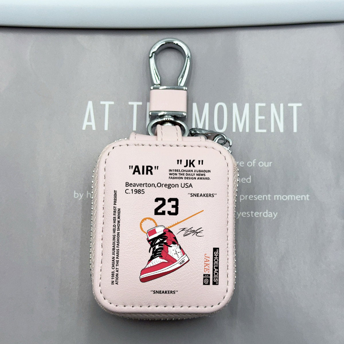 Sports Sneaker Basketball Shoes Zipper Storage Case - ChildAngle