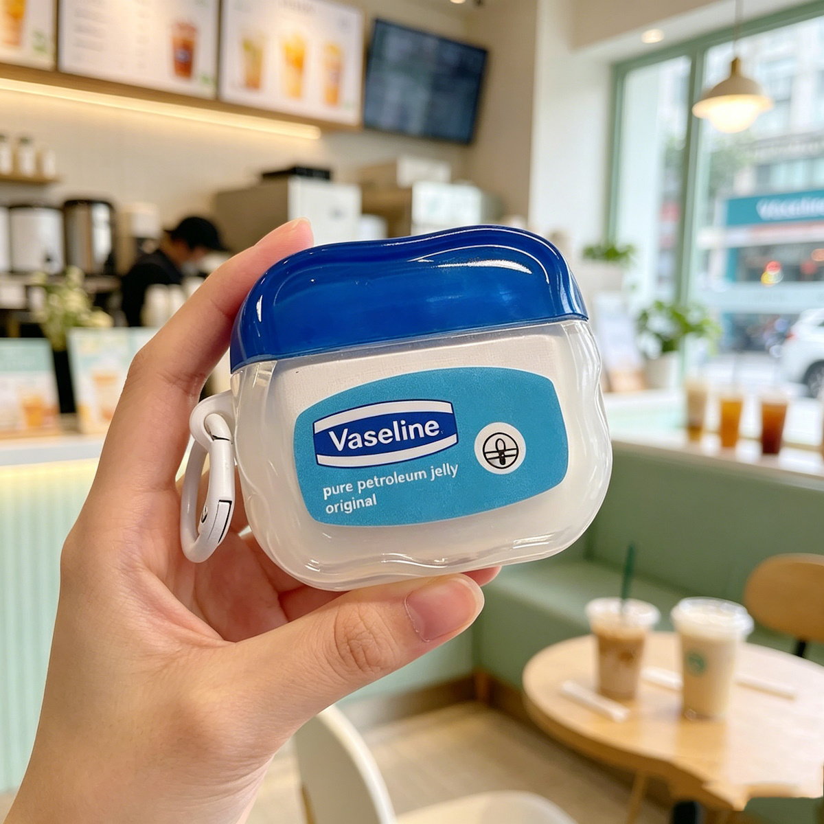 Vaseline Shaped AirPods Case - ChildAngle