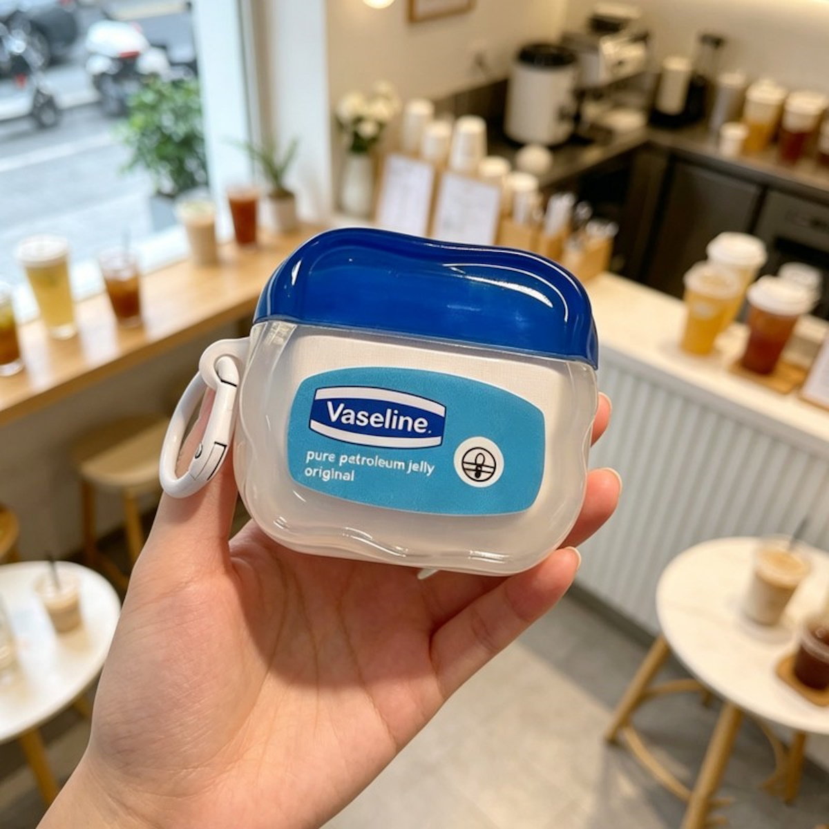 Vaseline Shaped AirPods Case - ChildAngle