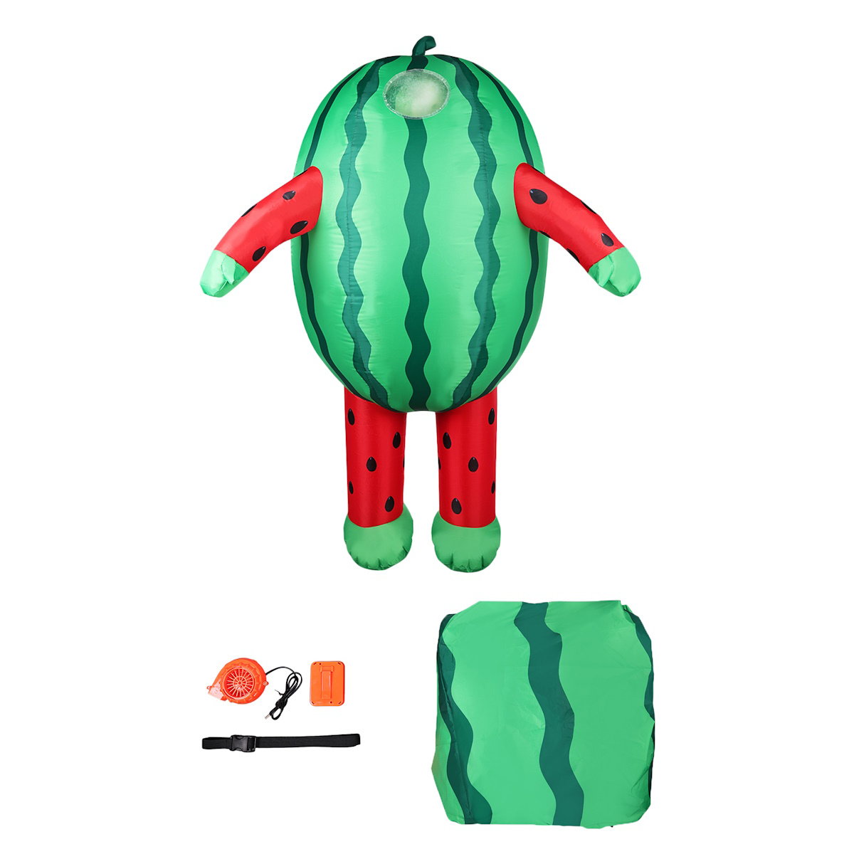 Kids and Teens Pineapple Eggplant Watermelon Inflatable Costumes - ChildAngle