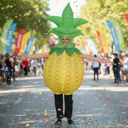 Kids and Teens Pineapple Eggplant Watermelon Inflatable Costumes - ChildAngle