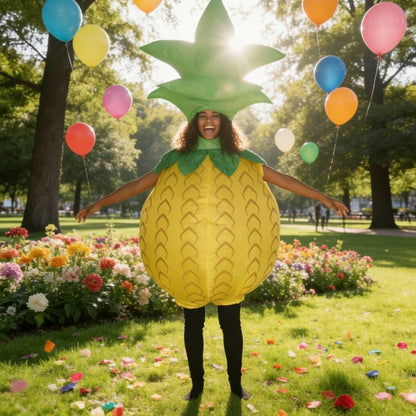Kids and Teens Pineapple Eggplant Watermelon Inflatable Costumes - ChildAngle