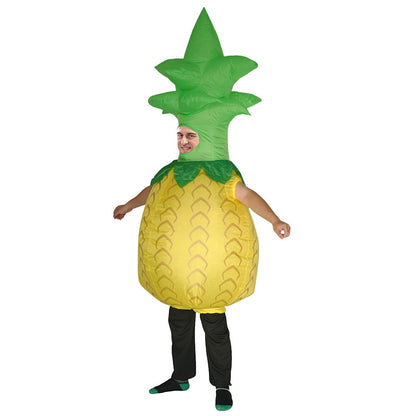 Kids and Teens Pineapple Eggplant Watermelon Inflatable Costumes - ChildAngle