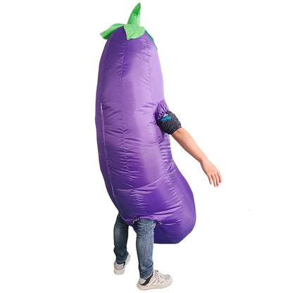 Kids and Teens Pineapple Eggplant Watermelon Inflatable Costumes - ChildAngle