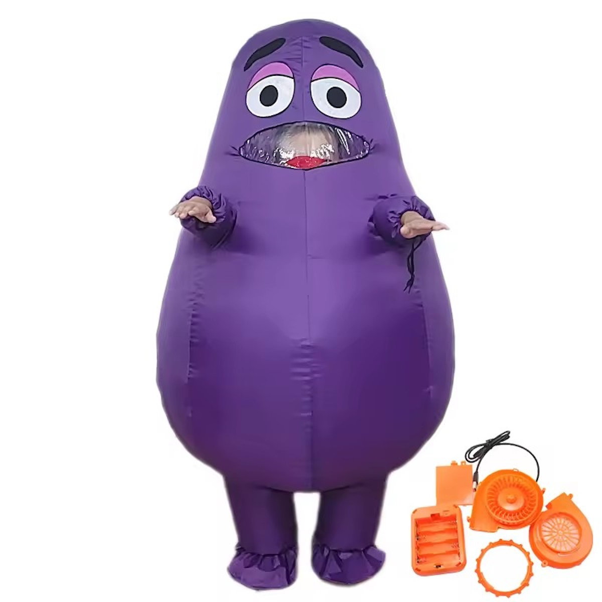 Kids and Teens Pineapple Eggplant Watermelon Inflatable Costumes - ChildAngle