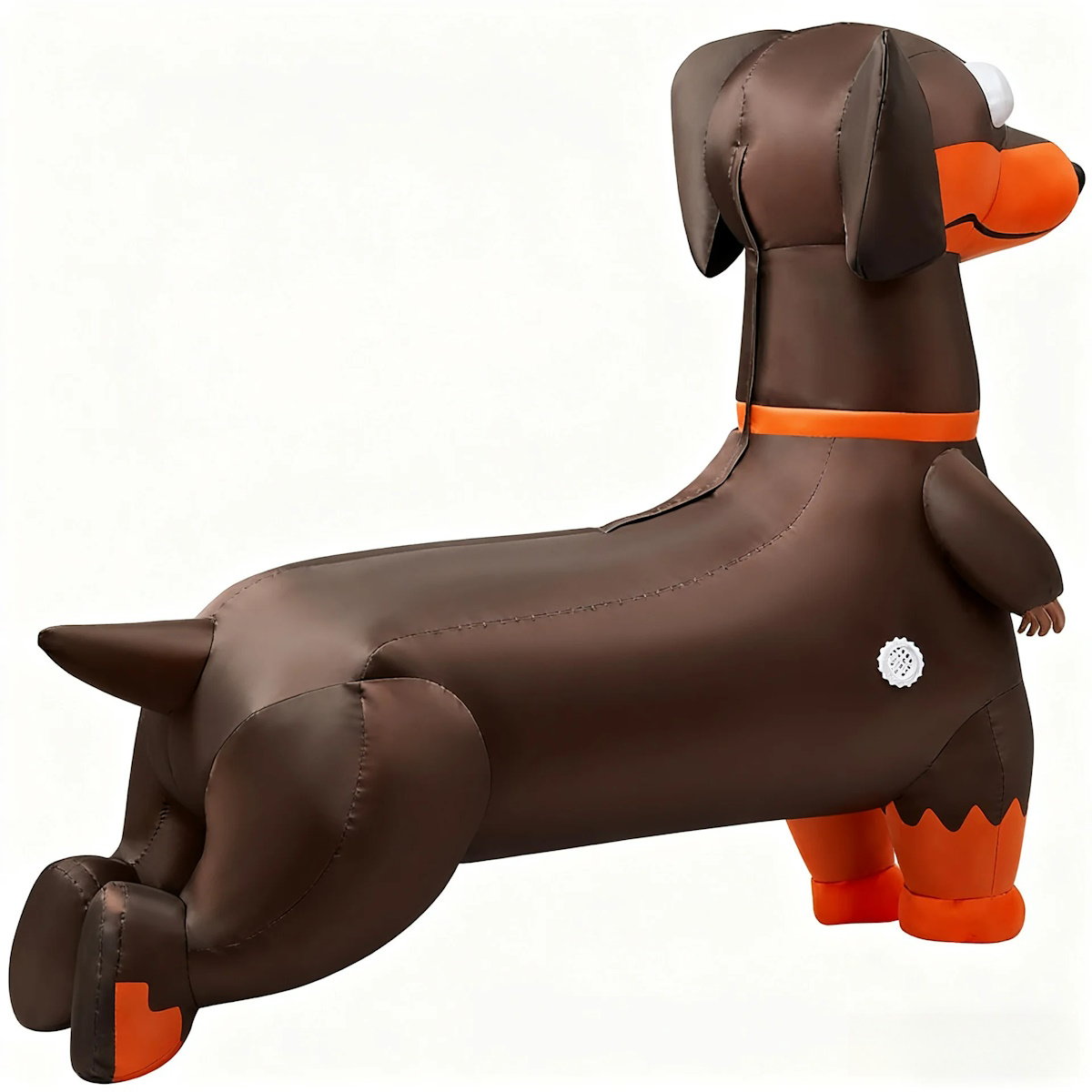 Teens Dachshund Inflatable Costumes Blow up Weiner Dog Costumes - ChildAngle