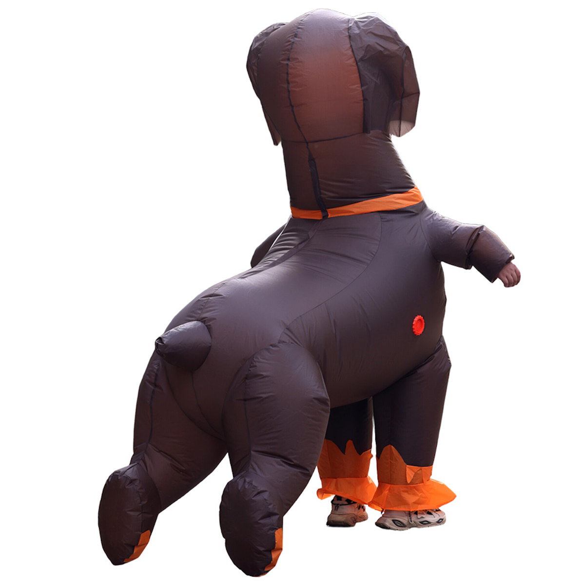 Teens Dachshund Inflatable Costumes Blow up Weiner Dog Costumes - ChildAngle