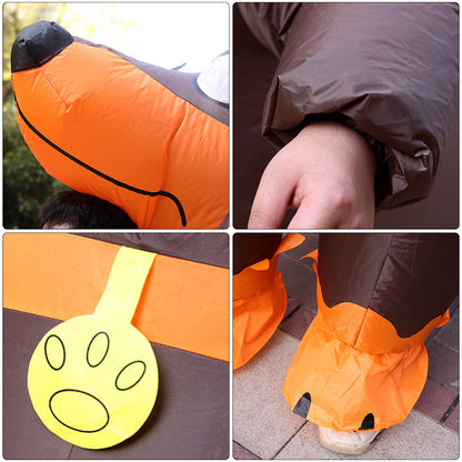 Teens Dachshund Inflatable Costumes Blow up Weiner Dog Costumes - ChildAngle