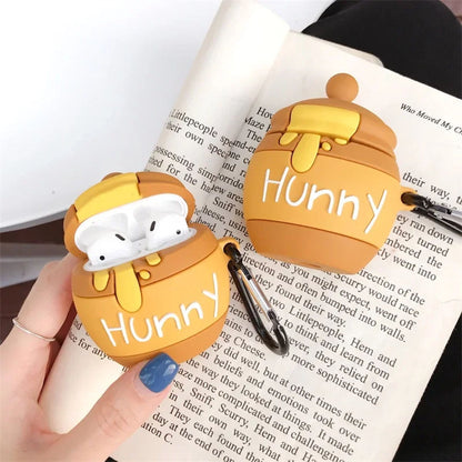 Winnie the Pooh AirPods Case 3D AirPods 4 Case - ChildAngle