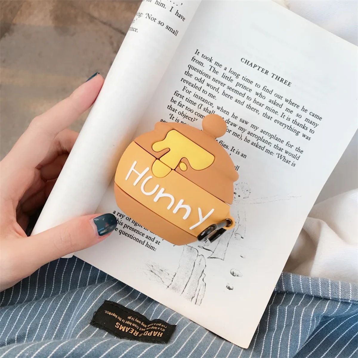 Winnie the Pooh AirPods Case 3D AirPods 4 Case - ChildAngle