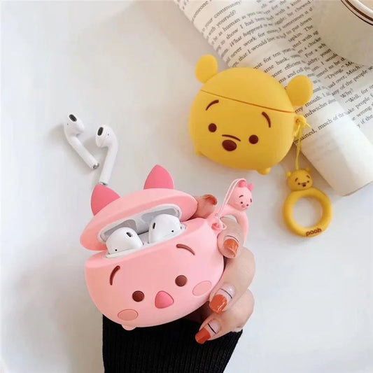 Winnie the Pooh AirPods Case 3D AirPods 4 Case - ChildAngle