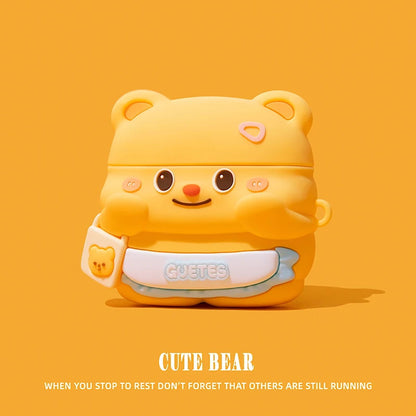 Winnie the Pooh AirPods Case 3D AirPods 4 Case - ChildAngle