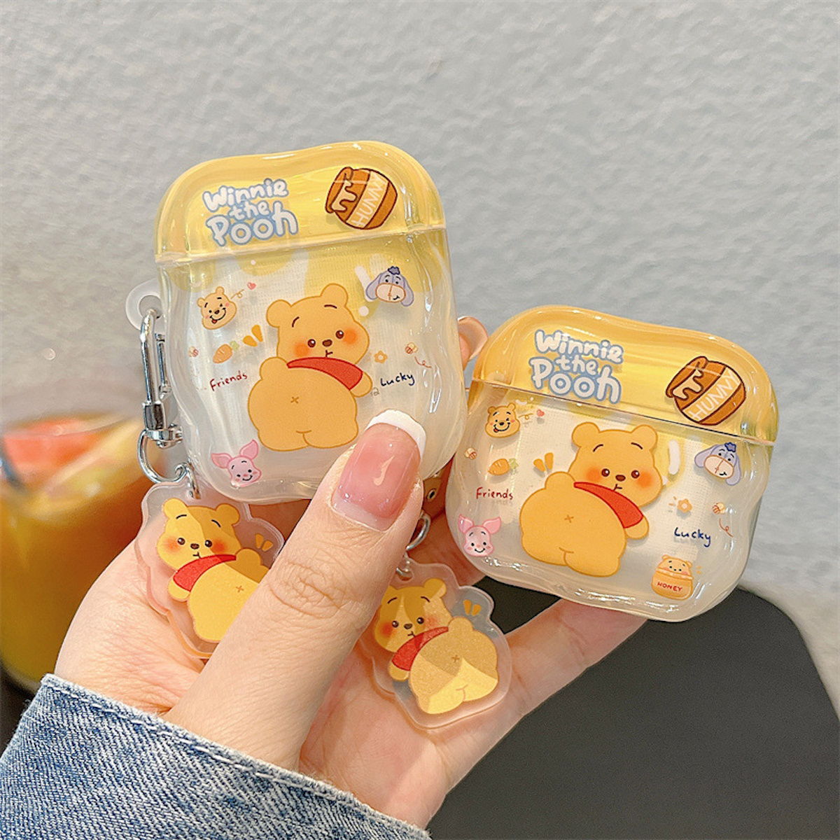 AirPods Pro 3 Winnie the Pooh AirPods Case AirPods 4 - ChildAngle
