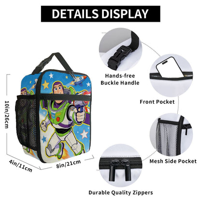 Woody Buzz Lightyear Toy Story Lunch Bags for School - ChildAngle