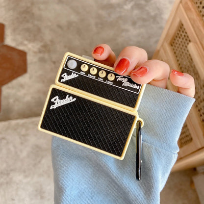 Fender amplifier-shaped AirPods case - ChildAngle Radio Video Game AirPods Case