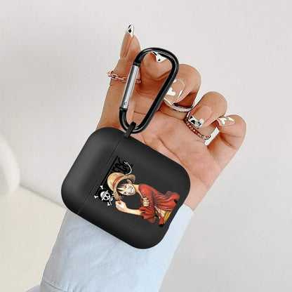 Estuche para AirPods de One Piece Estuche genial para AirPods de Anime Estuche para AirPods de Luffy Zoro