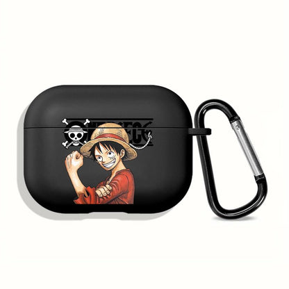Estuche para AirPods de One Piece Estuche genial para AirPods de Anime Estuche para AirPods de Luffy Zoro