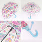 Unicorn Children Clear Umbrella Cute Cartoon Kid's Stick Umbrella - ChildAngle