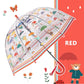 Zoo Children Clear Umbrella Cute Cartoon Kid's Stick Umbrella - ChildAngle