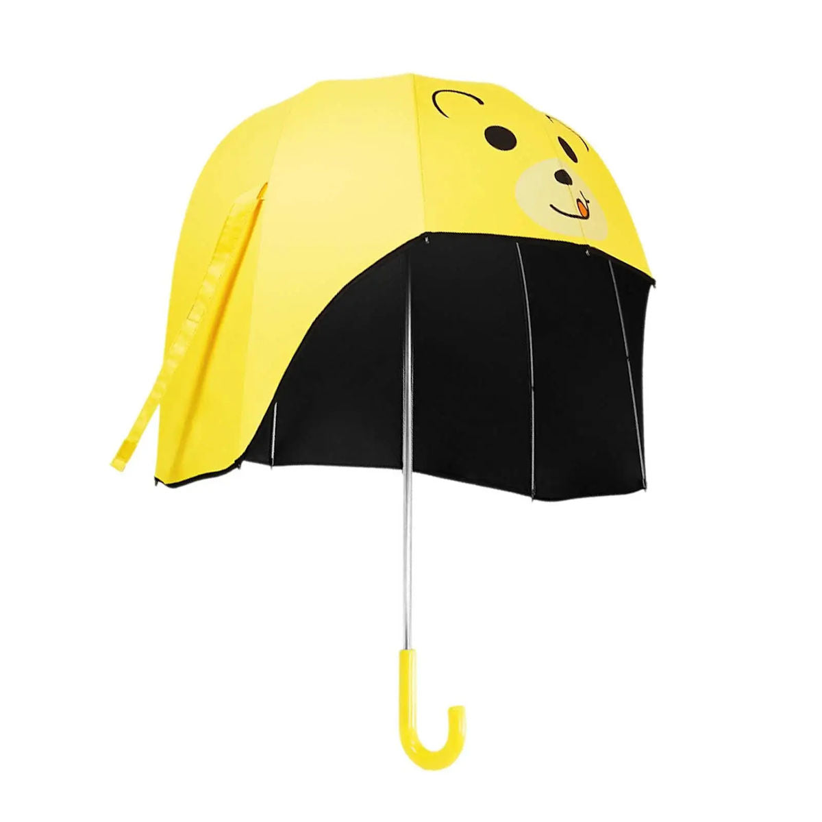 Kids Umbrella Stick Umbrella Cap Shape Cartoon Animal Children Umbrella - ChildAngle