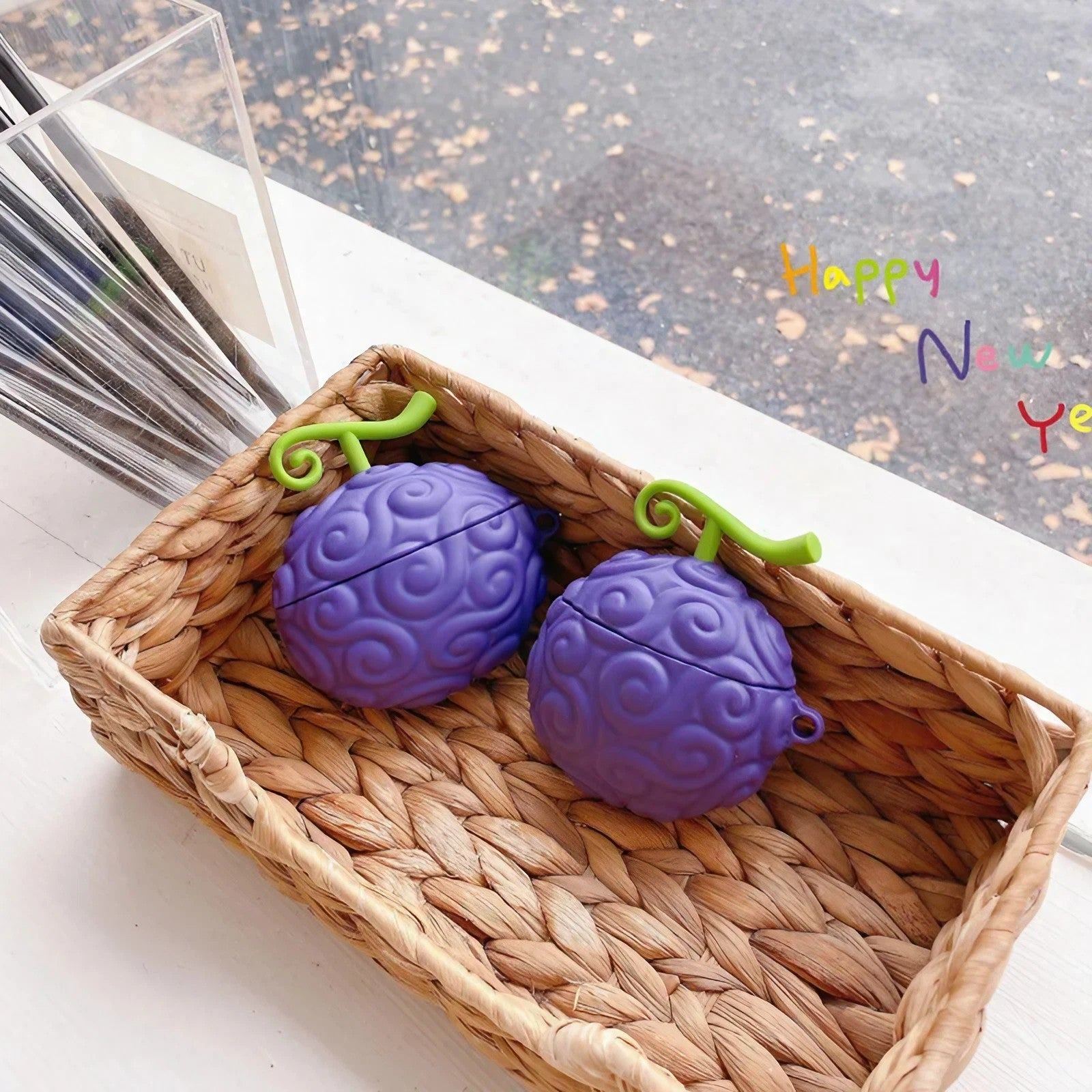 One Piece Airpod Case Devil Fruit Mera Mera Devil Fruit Airpod