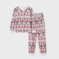 Family Christmas Pajamas Allover Gnomes Christmas Tree Pattern - ChildAngle