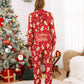 Family Matching Christmas Pajama Onesie Cookies for Santa Gingerbread Candy Canes Hooded Sleepwear - ChildAngle