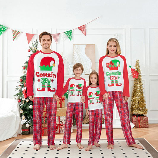 Family Matching Pajama Cousin Crew Grinch Pajama Set - ChildAngle