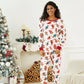 Allover Print Long Sleeve Gingerbread Family Pajamas - ChildAngle