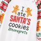 Santa's Cookies Gingerbread Family Pajamas - ChildAngle