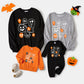 Glowing Family Matching Halloween Light-up Shirts Ghost Print Tops - ChildAngle