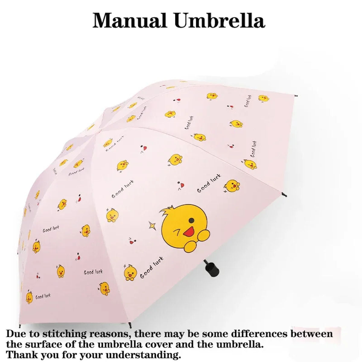 Kids Umbrella Good Luck Duck Folding Umbrella Manual or Automatic - ChildAngle