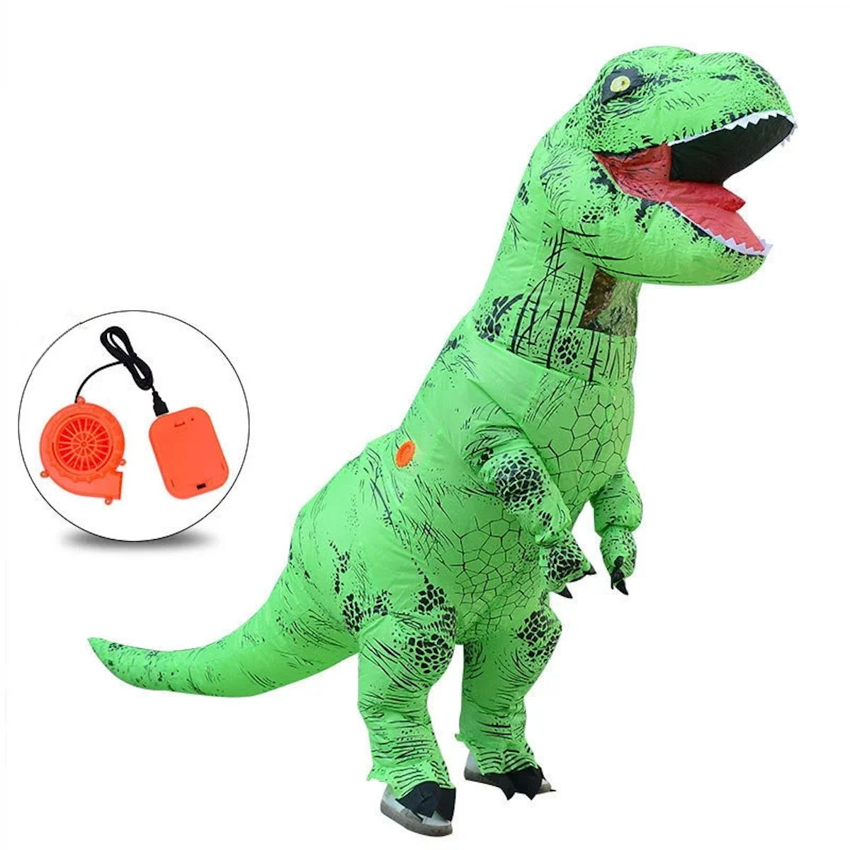 Kids Inflatable Dinosaur Costume Blow up Trex Costume - ChildAngle