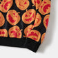 Halloween Family Matching Outfits All Over Pumpkin Print Long Sleeve Crewneck Tops - ChildAngle