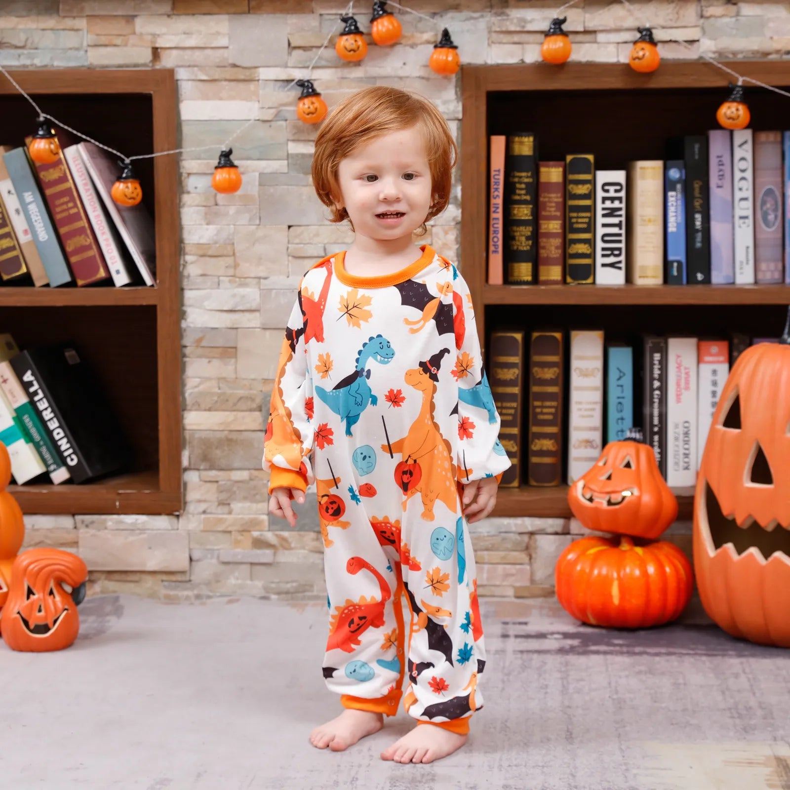 Halloween Family Pajama Trick or Treat Boo Matching Halloween