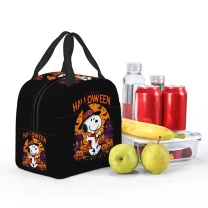 Halloween Snoopy Lunch Bag Picnic Lunch Bag Tote for Students - ChildAngle